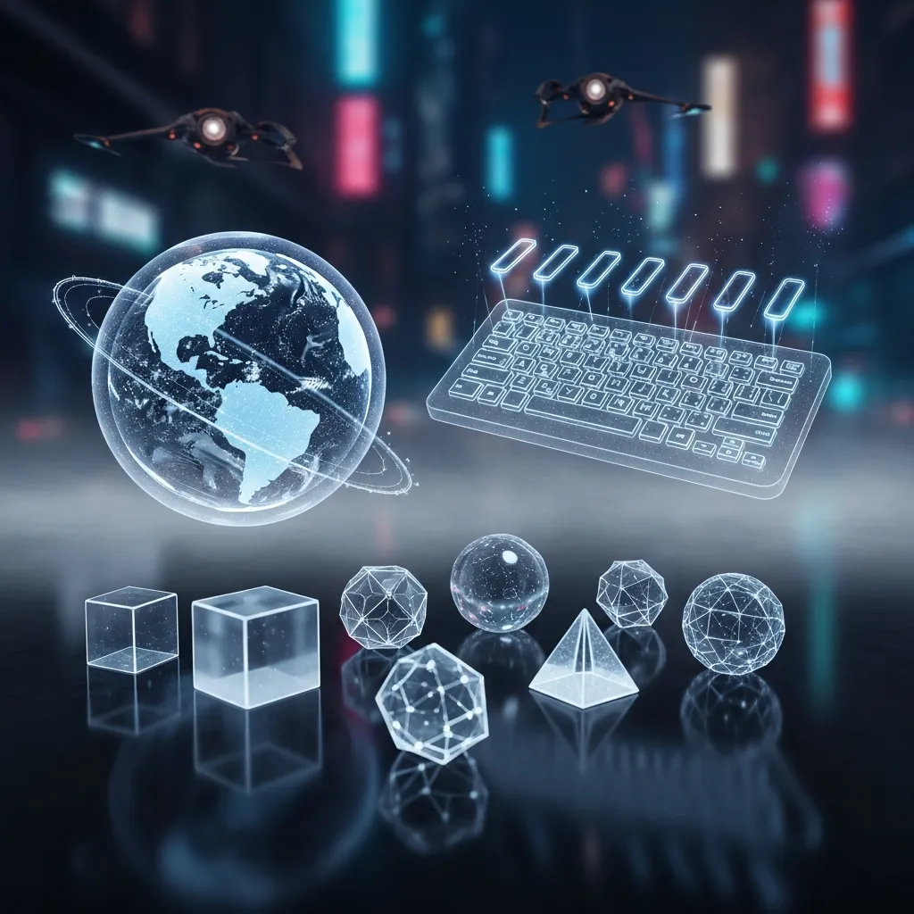 Holografische Props Set